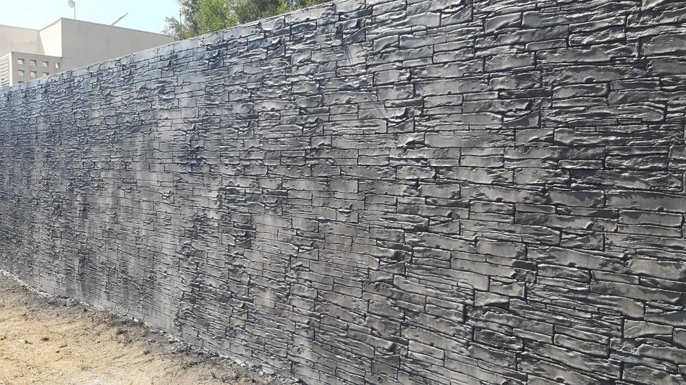 Beton Amprentat, Vertical și Elicopterizat .