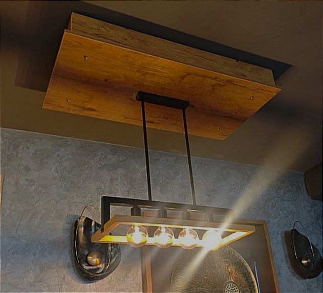 Люстра в стиле лофт