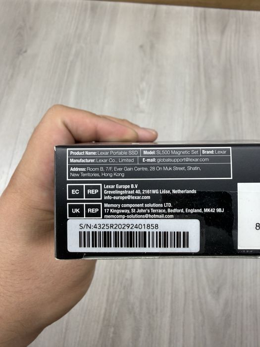 1TB 2TB LEXAR  SL500 Portable SSD Magnetic  “100% ORIGINAL LEXAR”