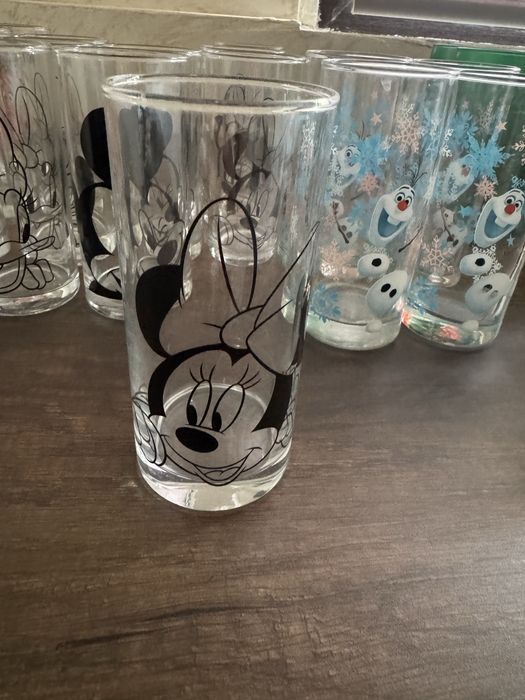 Стъклени чаши Coca Cola Disney Mickey Minnie Mouse