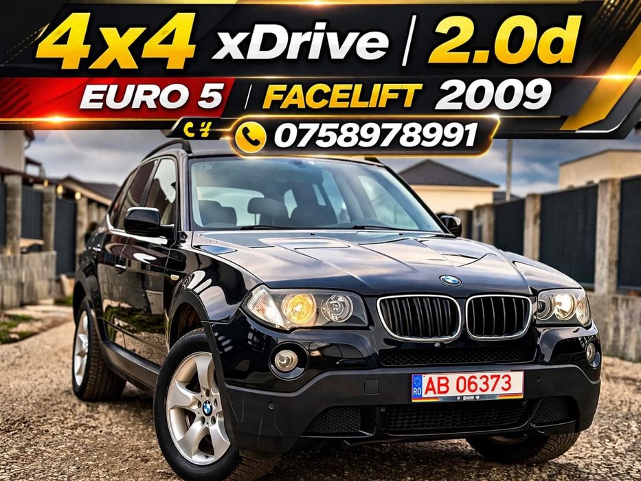 Bmw x3 20d 4x4 2009