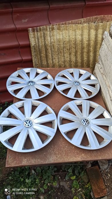 Set 4 bucăți capace de roti R16 originale Volkswagen
