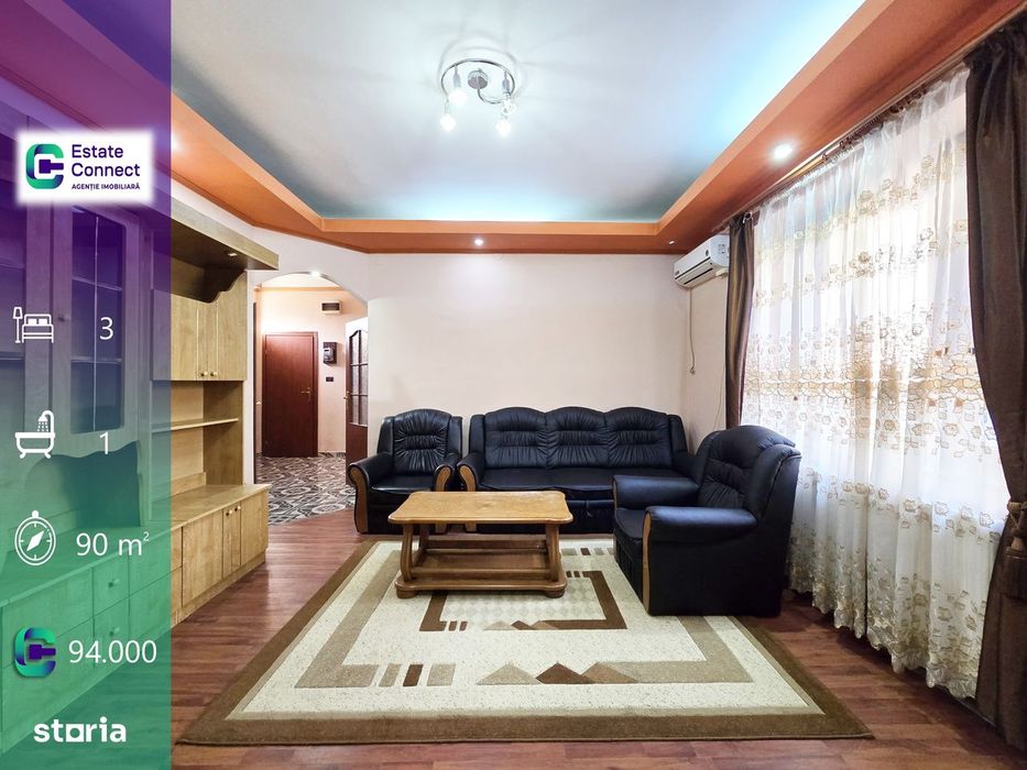 Apartament 3 camere, centrala, loc de parcare - Revolutiei