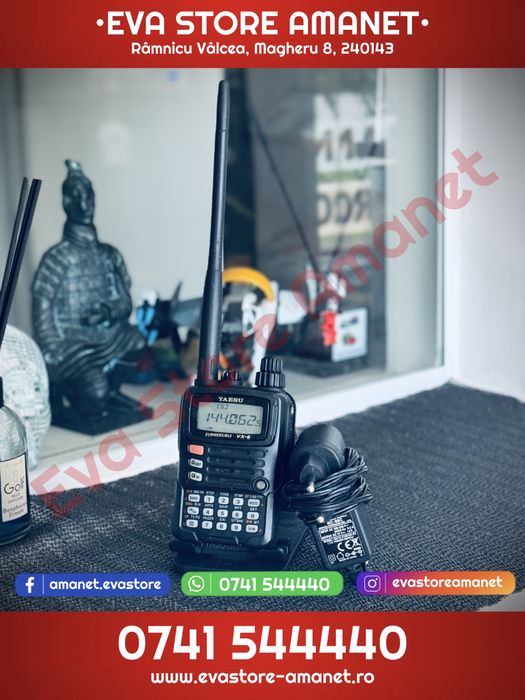Statie radio / Transciever YAESU VX-6 Tri-band VHF/UHF 144–146 MHz / 430–440 MHz