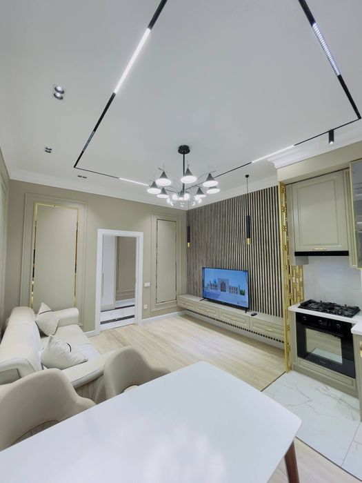 Ул. Махтумкули 3-ком ЕВРОЛЮКС 70м²