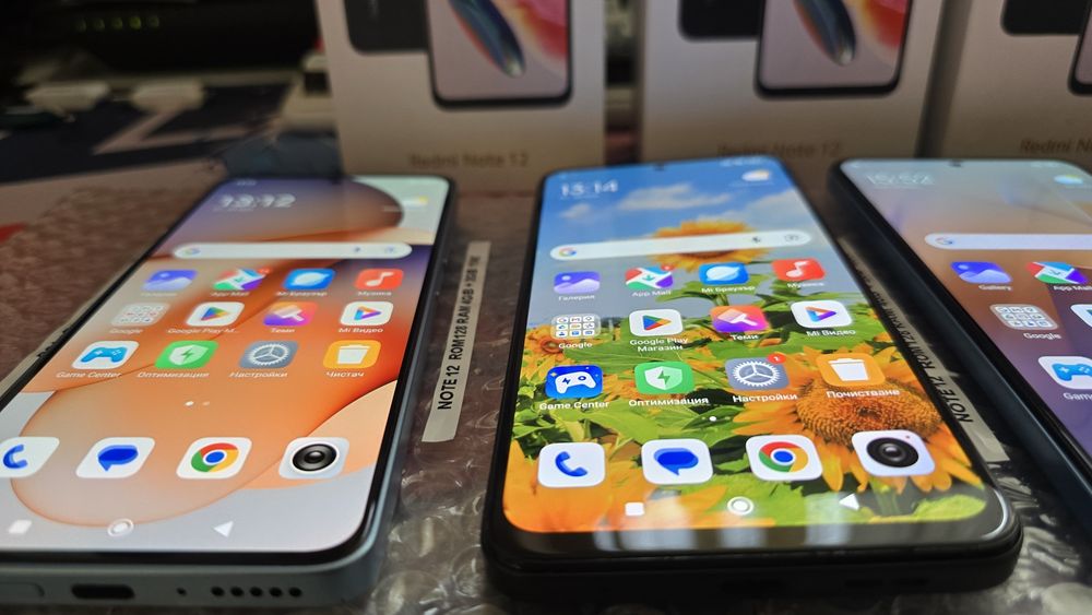 Xiaomi Redmi Note 12 отлични дисплеи, отключени