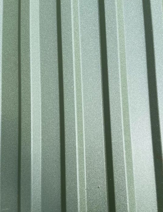 Tablă Cutată 0,5mm Verde MAT RAL 6005 Gard Fațadă T35 lungime 4m 6m