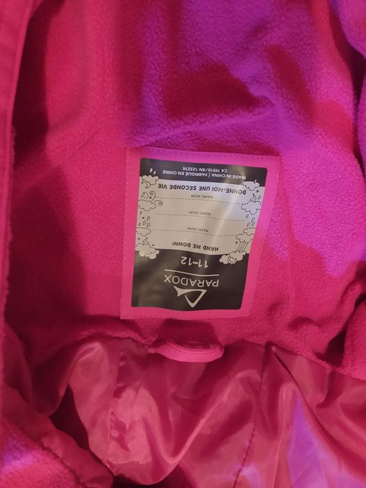 НОВО Softshell водоуcтойчиво яке, Paradox 11-12 год, момиче