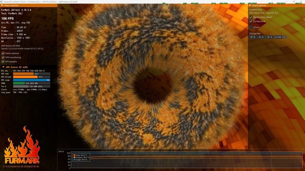 AMD Radeon RX XFX 6600 8GB