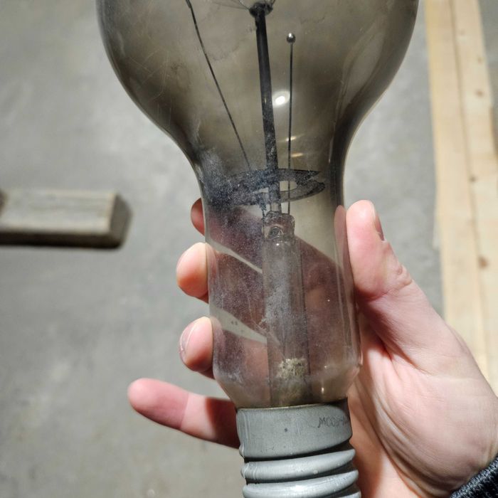 Стара голяма крушка 240V-500W