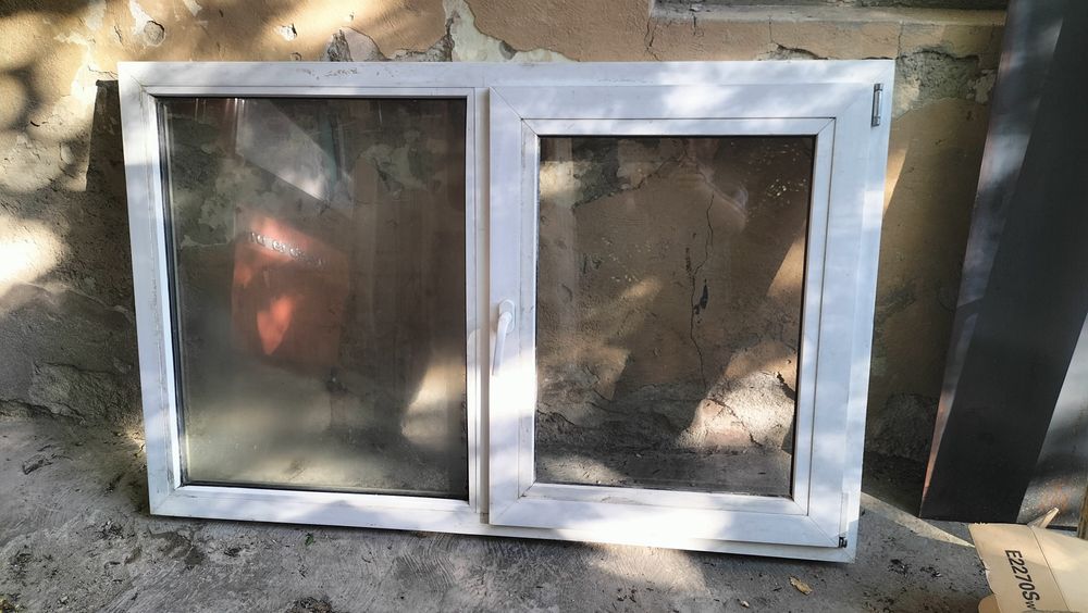 Ferestre AL si PVC cu geam termopan, 242*141 cm,  4 canate