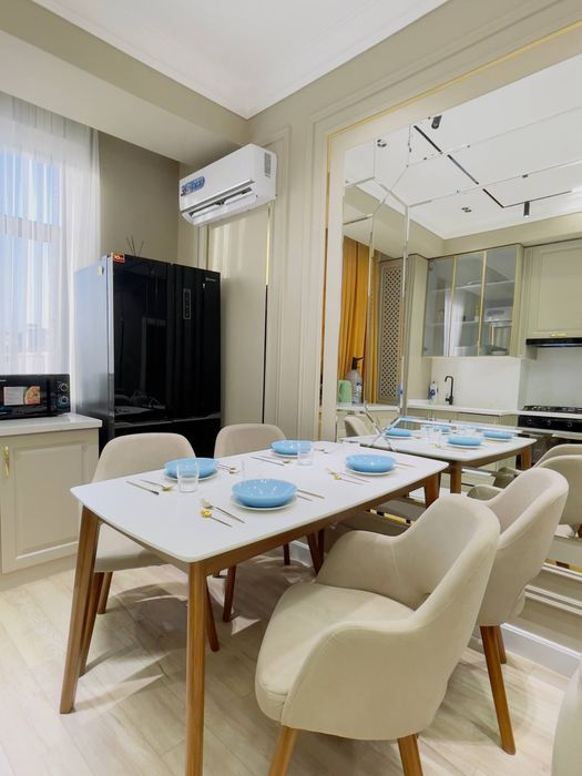 Ул. Махтумкули 3-ком ЕВРОЛЮКС 70м²