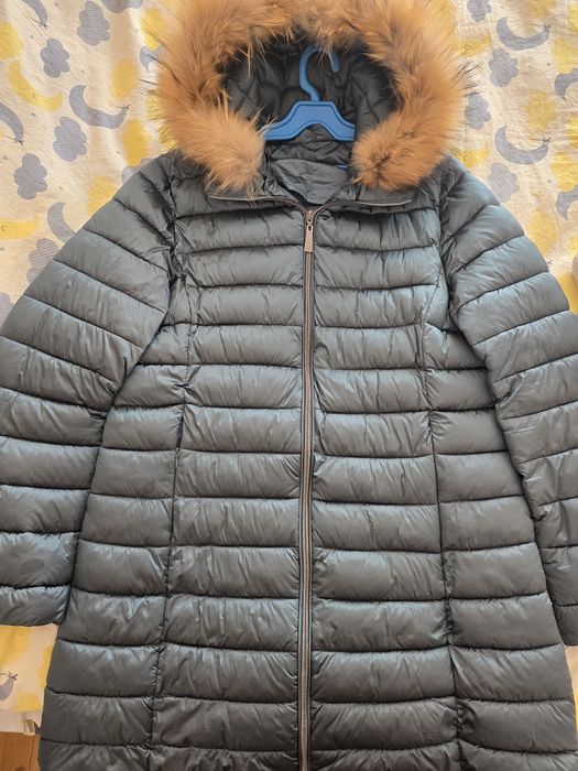 Продавам почти ново дамско яке,лека вата,размер 52,хамелеон