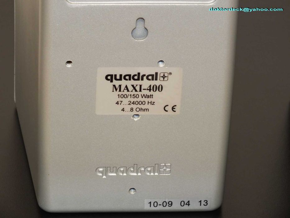 boxe Quadral Maxi-400