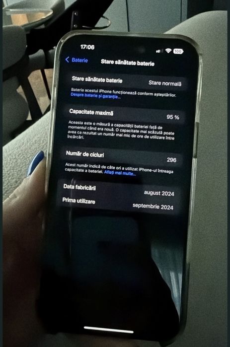 Vand urgent Iphone 16 pro max 512 gb dust