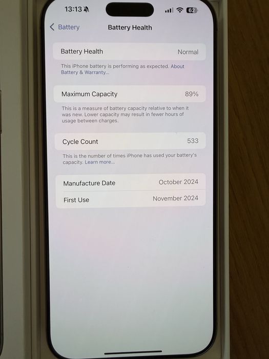 Iphone 16 Pro Max - 256 GB  - Без Бартер