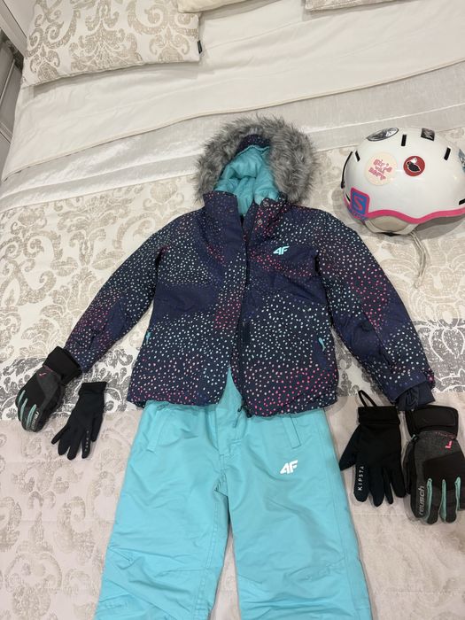 4F - Costum ski fata / baiat 122-128 cm