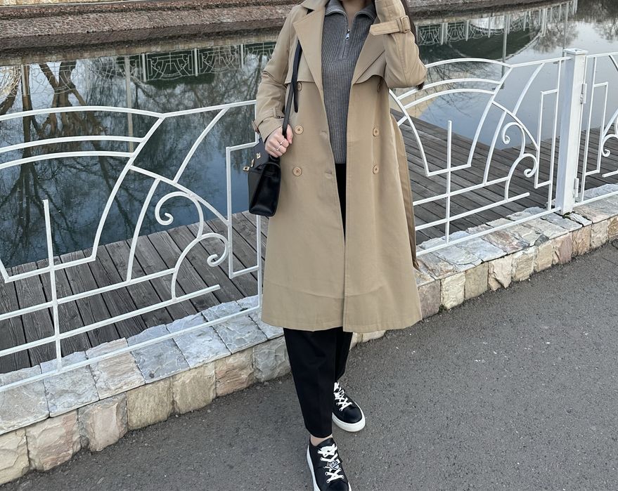 Женский тренч