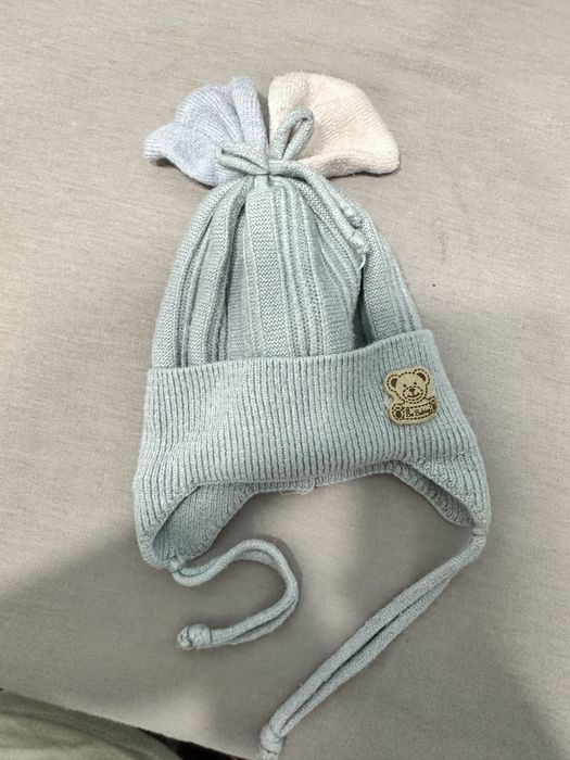 Шапочка на 9-12 месяцев