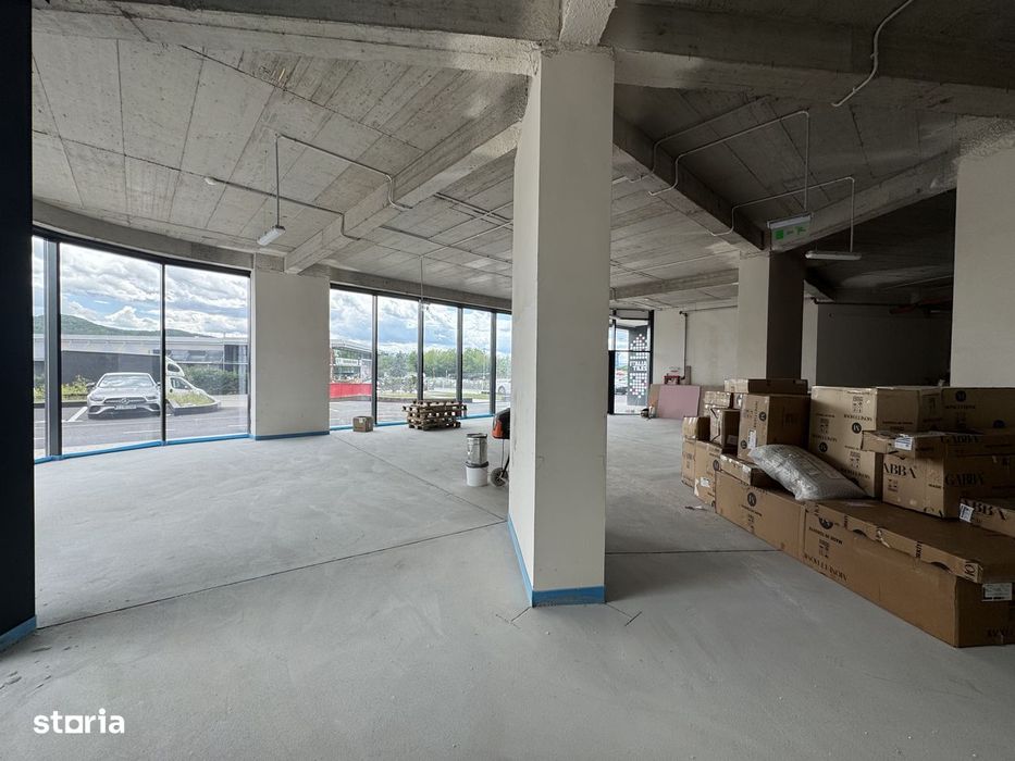 Spatiu comercial de inchiriat, 275 mp, Parter, Vitrina stradala