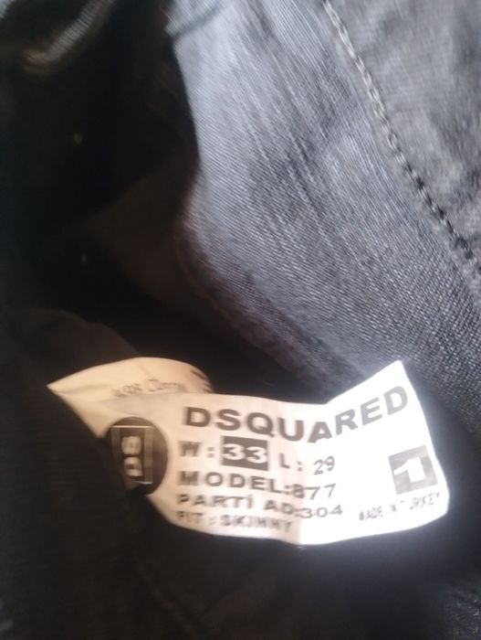 Blugi disquare  negri