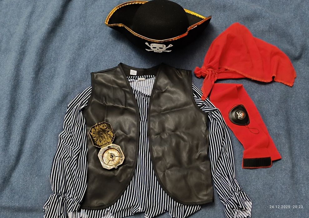 Костюм пирата на 4-7 лет