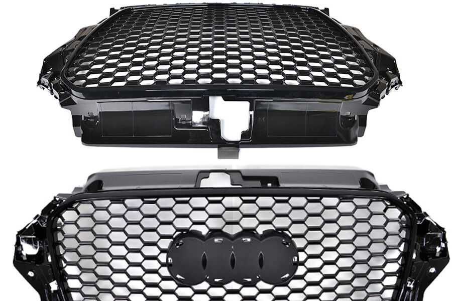 Решетка без емблема АУДИ А3 8В Audi A3 8V S-Line S3 RS3 без парктоник