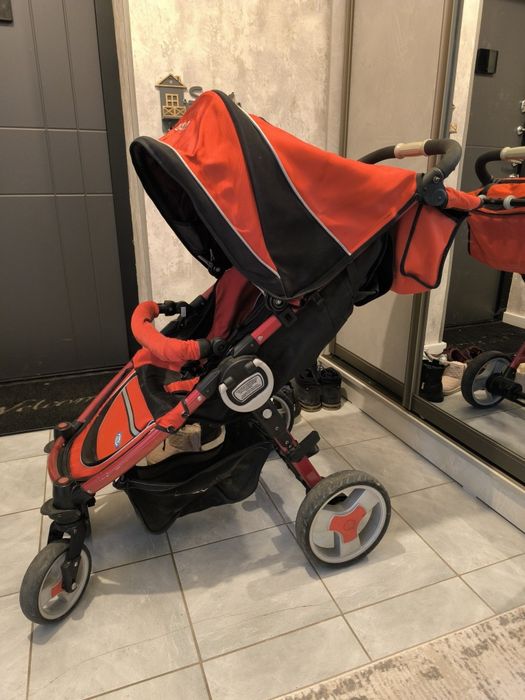 Детская коляска Baby Bus красная