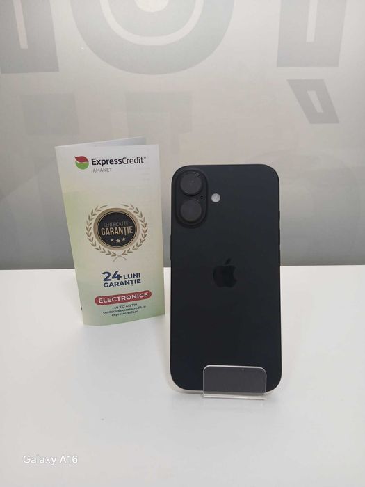 iPhone 16 128Gb 96% bateria (Ag46 Barlad B.4277) Garantie 2 ani