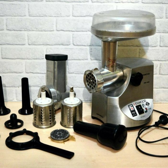 Kenwood MG520 — надежная мясорубка из металла | Высокая мощность