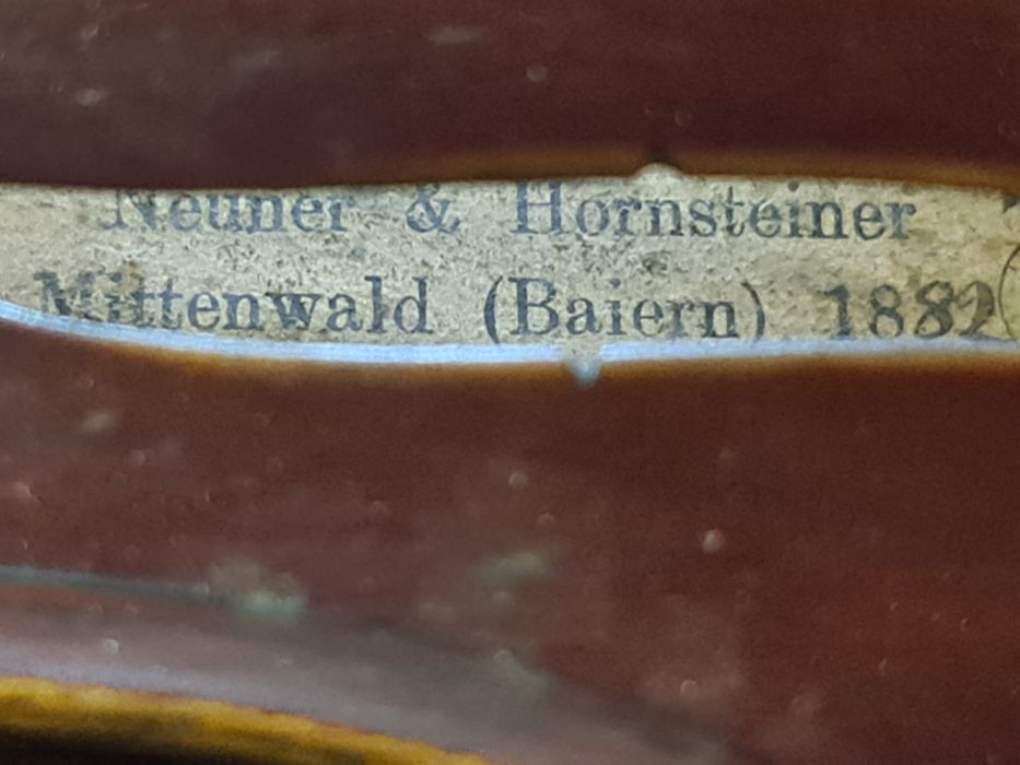 Много стара Немска цигулка Neuner & Hornsteiner 1882г.