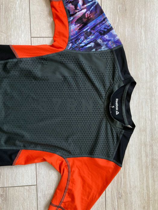 Reebok Crossfit DT SS Comression тениска кросфит граплинг размер S