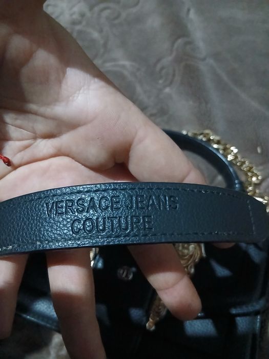 Geanta Versace interior rosu