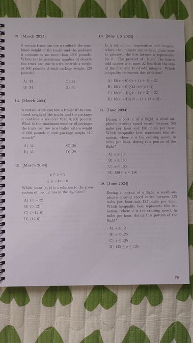 Книги по подготовке к SAT Math