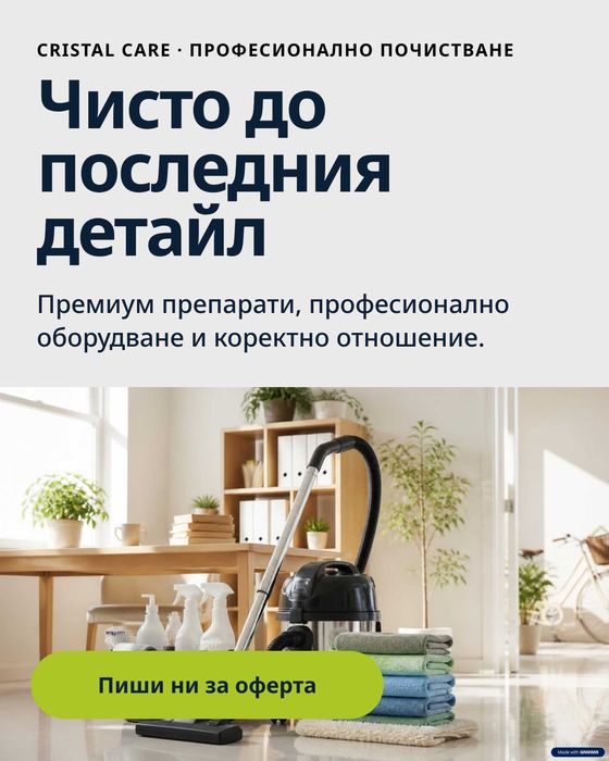 Фирма за почистване - Хасково