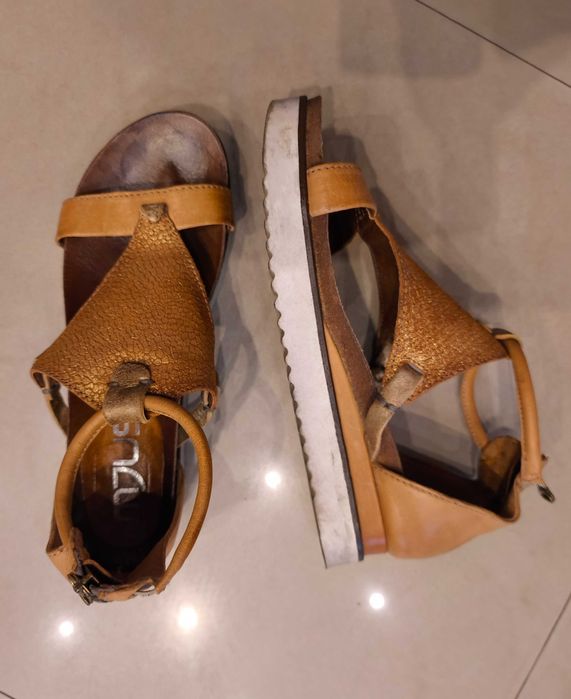 Дамски сандали ест. кожа 38 н.