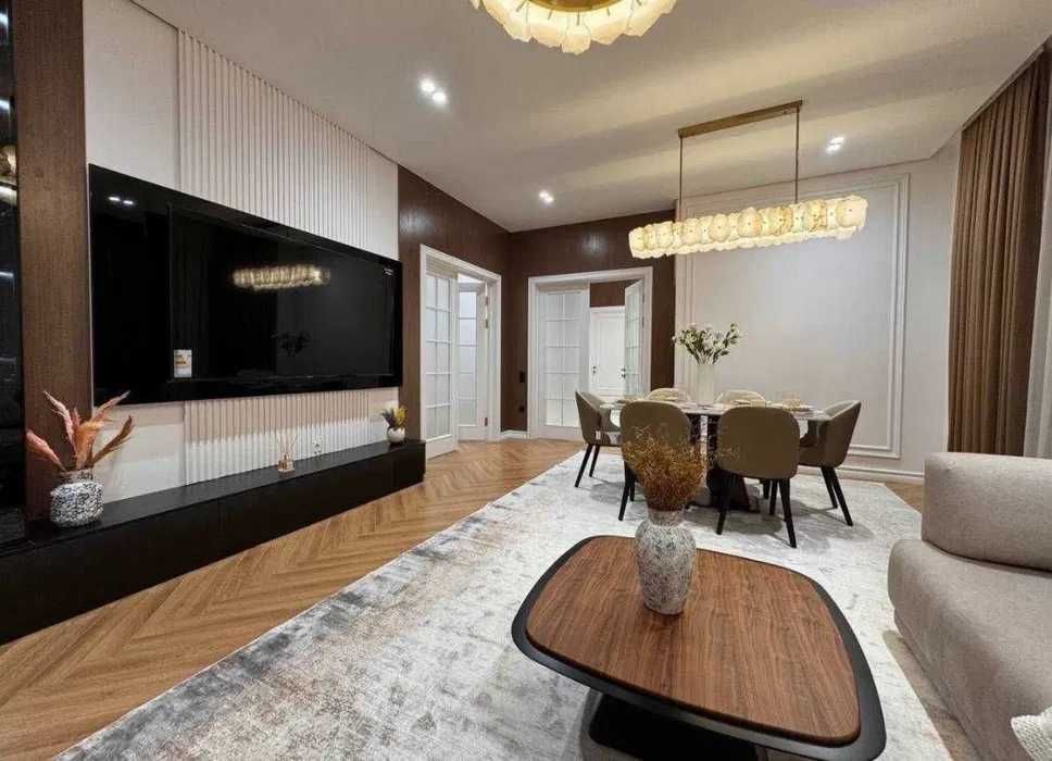 Мирабад авеню! Новый Авторский ремонт 3 комнатная квартира!