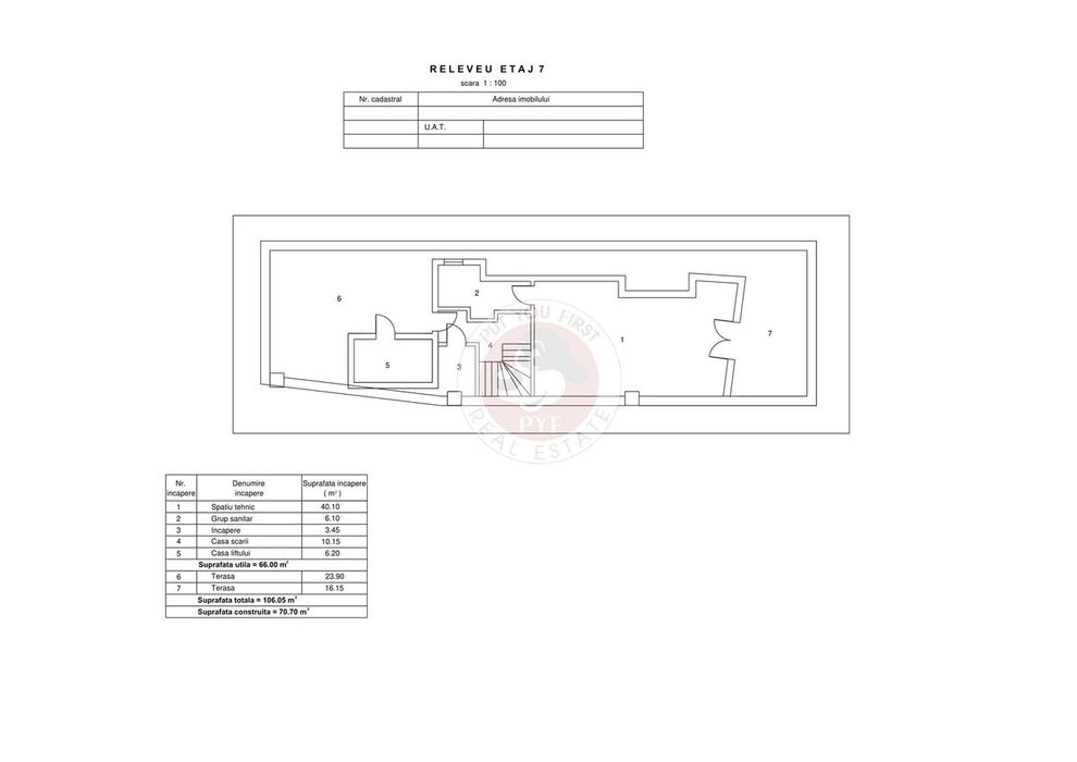 Plevnei I Imobil S+P+M+7E I 3058mp I 42 camere I B10544