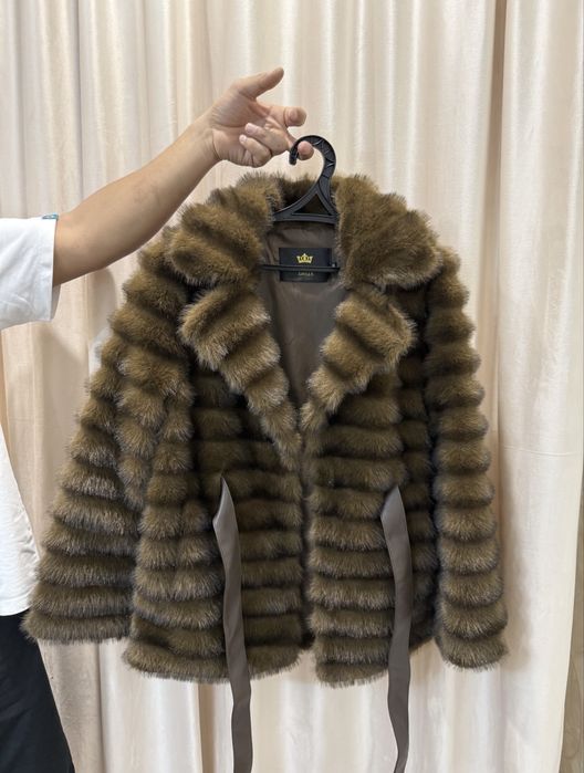 Продам эко шубу под соболь