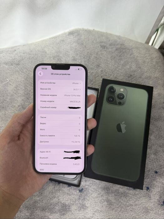 Iphone 13 pro maks 128 ga