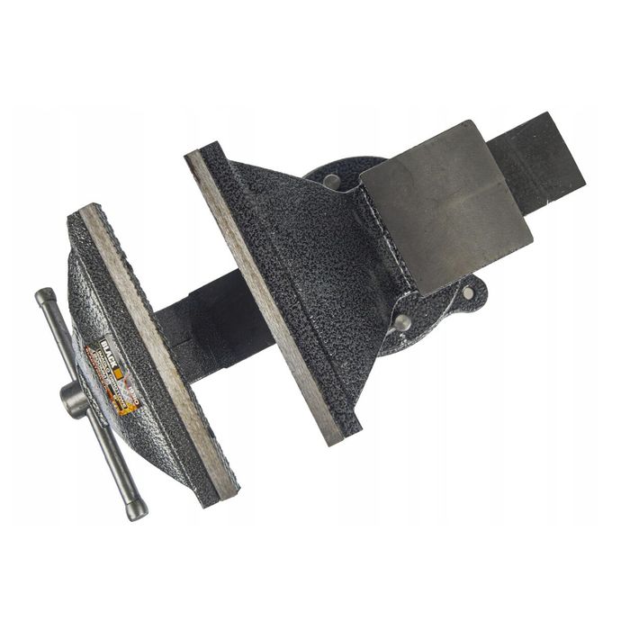 Menghina din fonta rotativa de banc, 200 mm, Black