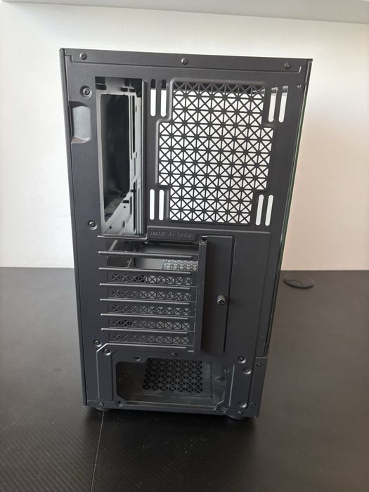 carcasa pc gaming acvariu negru