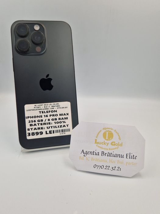 Iphone 16 Pro Max 256 GB Bat 100% cod 21870