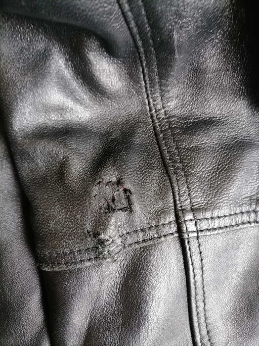 Дамско кожено яке хл