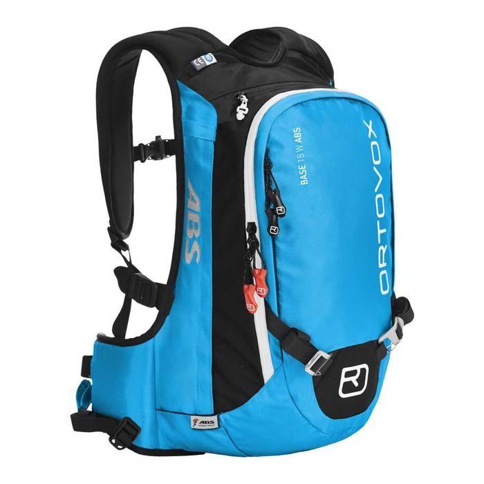 Лавинна раница Ortovox airbag base 18 с карбонова бутилка