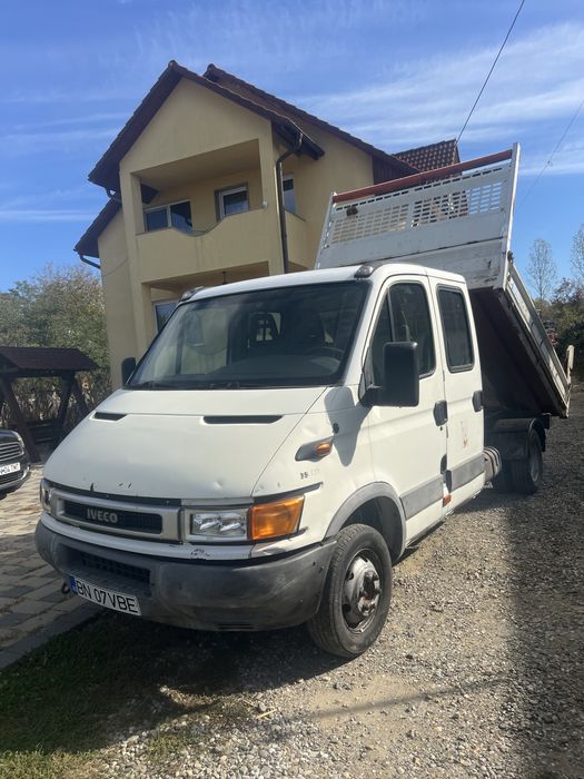 Iveco dayli 35.10 basculabil 7locuri inmatriculat.recent