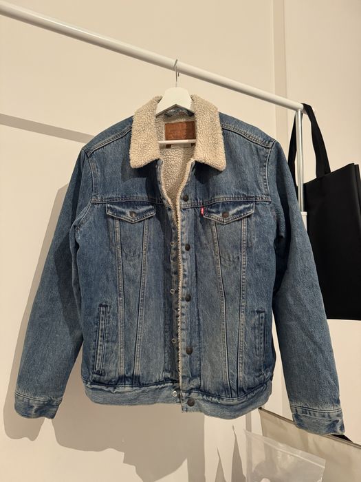 Джинсовая куртка Levi’s Type III Sherpa Trucker Jacket