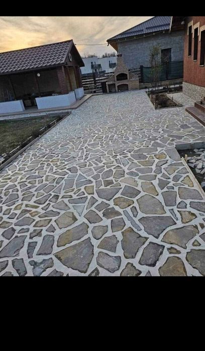Pavaje din piatră naturală 100%