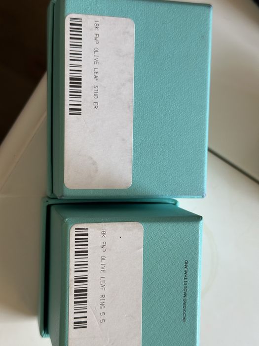 Редки обеци и пръстен Tiffany and Co