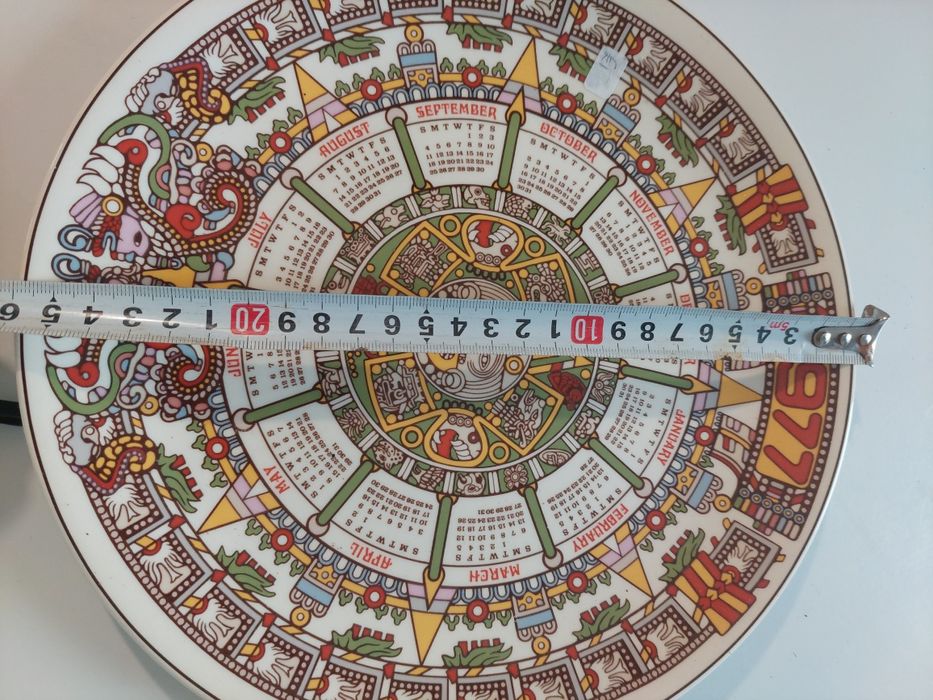 Farfurie vintage din ceramică din 1977